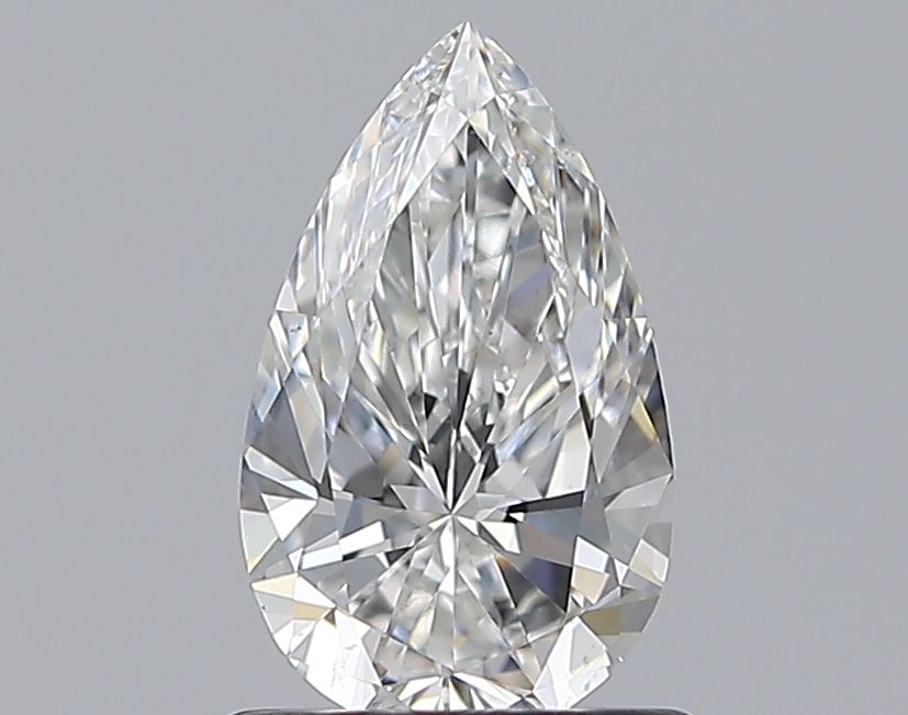 0.77 Carat E-VS2 Pear Cut Diamond